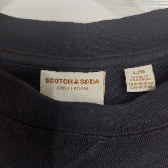 Scotch & Soda Amsterdam Black New York Sweatshirt - Picture 3 of 8